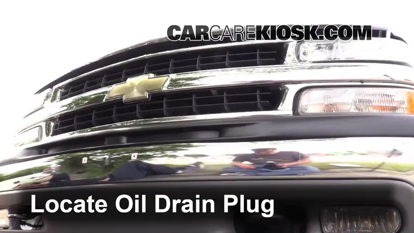2003 Chevrolet Tahoe LS 5.3L V8 Aceite Cambiar aceite y filtro de aceite